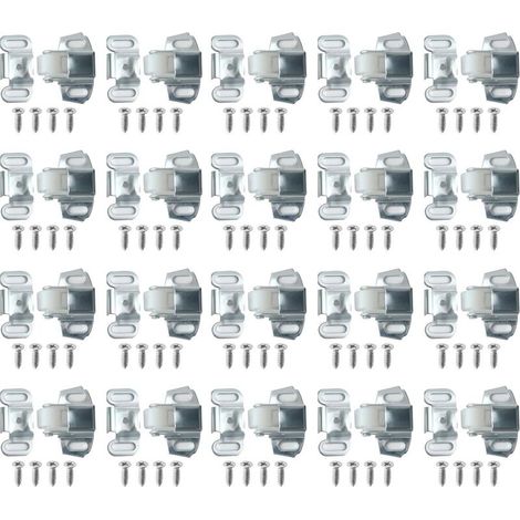 loquets à rouleau en alliage de zinc avec vis de fixation (1/5)