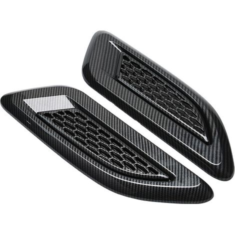 BRAVIX Compatible avec Hyundai pour , Couvercle De Décoration De Capot De Voiture, Capot Turbo, Couvercle De Moteur De Turbine D'admission d'air, Évent De Capot De Voiture Capot De Prise d'air (1/3)