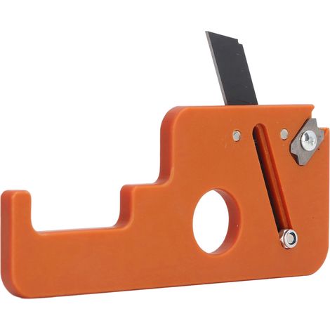 Outil de finition des chants 8 mm, lame tranchante, coupe-bordures portable et efficace pour le travail du bois. (1/5)