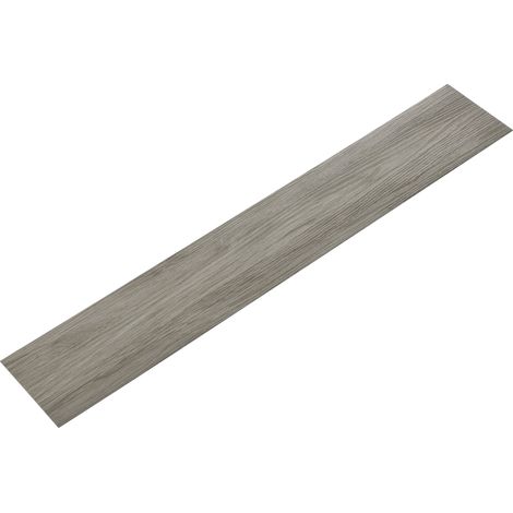 Revestimiento de suelo adhesivo vinílico PVC 7 piezas 0975 m² roble oxidado 030007247