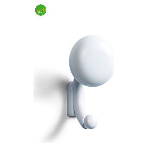 Appendino ball Bolis Italia in plastica colore bianco