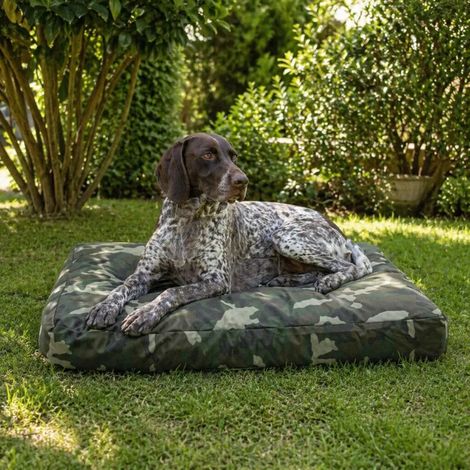 Coussin pour chien en polyester camouflage - 110 x 70 cm (1/5)
