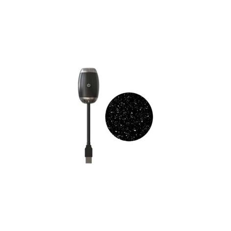 Esta lámpara nocturna con proyección de cielo estrellado cuenta con brillo ajustable, rotación de 360°, funcionamiento táctil sencillo, carga USB y es adecuada para la iluminación del dormitorio.