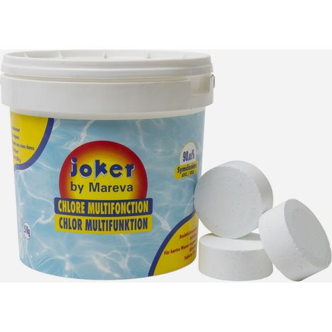 Chlore multifonction 5kg galet de 250g
