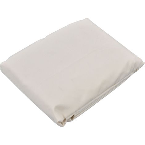 Voile d'ombrage rectangulaire 3x3m imperméable anti-UV pour piscine jardin, toile polyester résistante extérieure奶白色 (1/5)