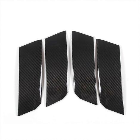 Garniture de sortie d'air latérale pour ailes de voiture Chevrolet, noire (1/5)
