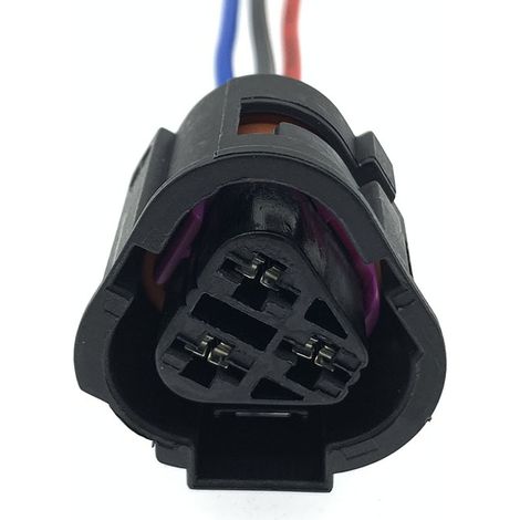 DJ7033A-6.3-21 3-Pin Domestic Conversion Connector for Automotive Temperature Control Switches 1J0 973 203 -- Single Connector