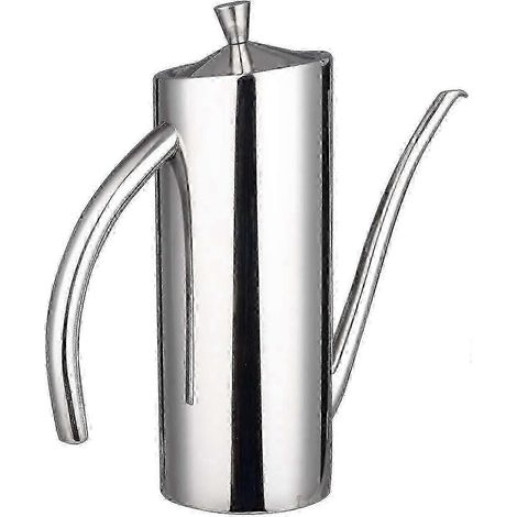 Distributeur d'huile d'olive en acier inoxydable Sus304, 700 ml (24 oz), sans bec verseur (1/4)