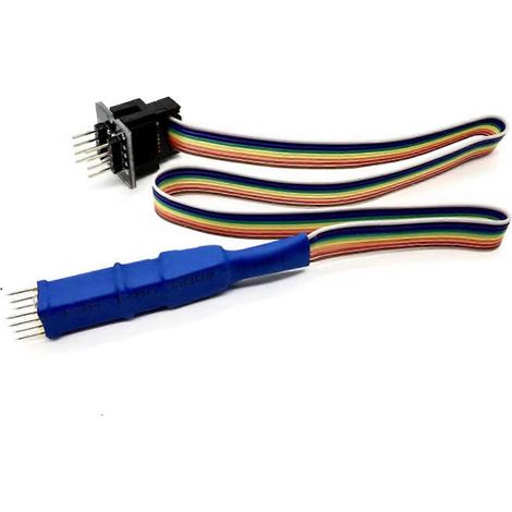 Sonde à insertion directe DIP8 pour fil de lecture de broche supérieure, sonde à ressort pour climatiseur, sonde de gravure côté E (1/4)