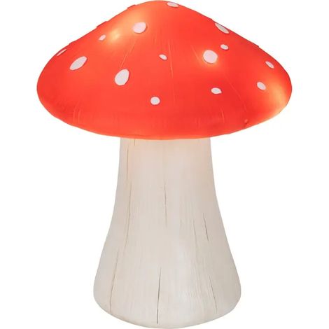 Fungo decorativo in poliresina con LED 14,5 × 14,5 × H18 cm (1/4)