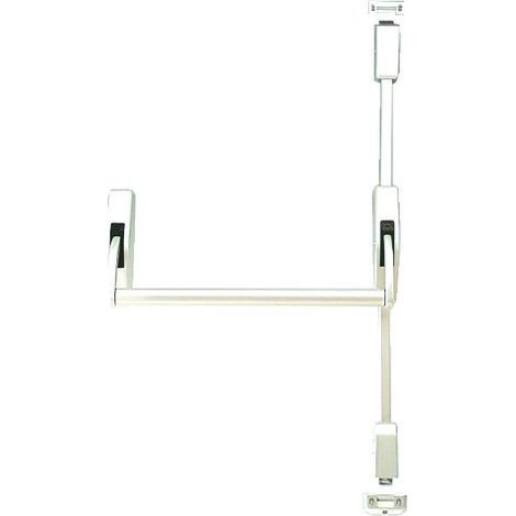 Fermeture Antipanique 89 Blanche Sécurité Renforcée 2 Points Haut/bas - Assa Abloy