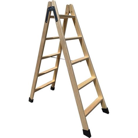 ESCALERA MADERA P PLANO 5PELD