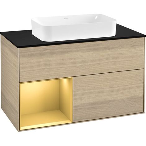 Villeroy & Boch G242HFPC Meuble sous-lavabo Finion G24 (1/2)