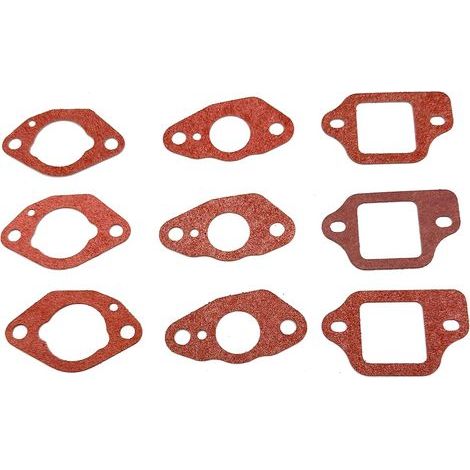 9 - Joint de carburateur - Moteur tondeuse - Compatible Honda GCV160 GSV190 HRS216 - Pièce de rechange OEM - Noir (1/2)