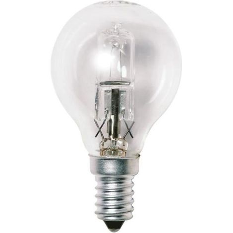 Ampoule Halogène Mini-sphérique 28W E14 370Lm