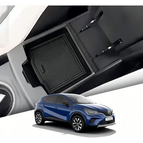 Console Centrale Compatible avec Renault Captur 2 2019 à 2024 2025 Boîte de Rangement de Voiture Boîte à Gants Accoudoir (1/5)