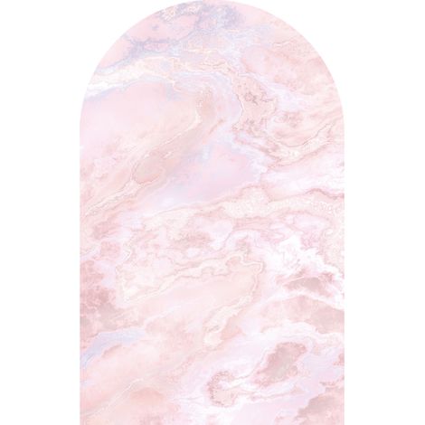 Papier peint panoramique modern Marbre Rose (1/3)