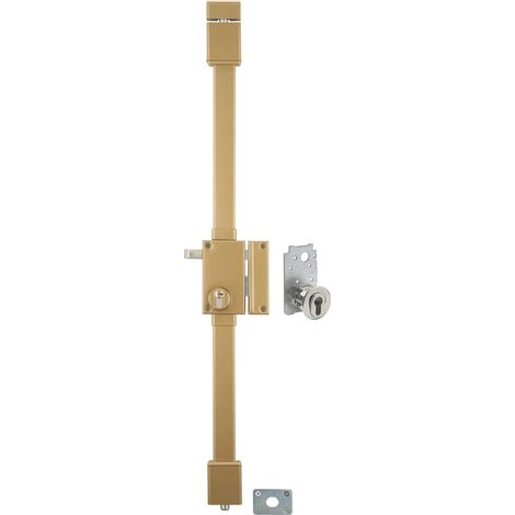 Thirard – Serrure en applique Targa A2P* à tirage pour entrée droite – 3 points de fermeture – Cylindre Transit 2 30x65mm – Pour porte 45mm (1/4)