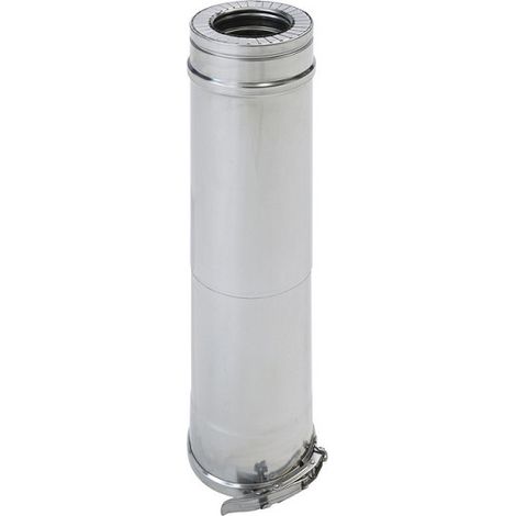 Condotto regolabile Duoten Acciaio inox 316 / 304 130 - 180 mm Lg 360 a 530 mm, TEN, Rif 590138