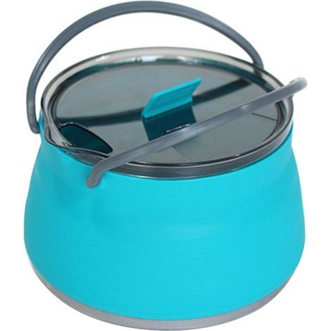 Casserole portable et pliable en silicone