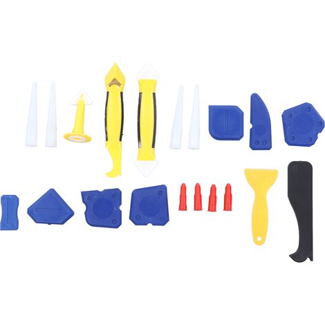 20 pièces grattoir à joint, lisseur de mastic réutilisable, outil de finition pour calfeutrage, étaloir pour joint silicone (1/5)