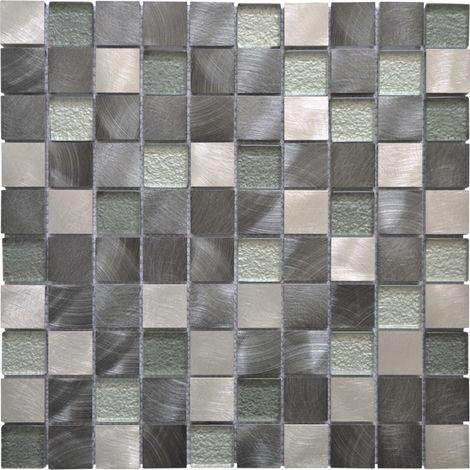 MOSAIQUE FANTASIA GREY 1 PLAQUE 30 x 30 CM CASA LINEA