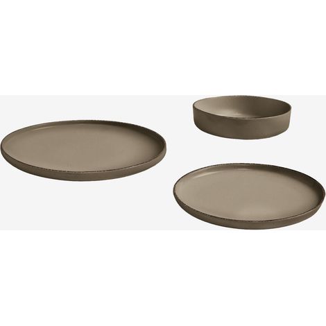 Set di 12 pezzi in gres Ronilena SKLUM
