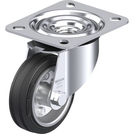 Blickle 280651 LE-VE 80R Ruota girevole Diametro ruota: 80 mm Capacità di carico (max.): 50 kg 1 pz.