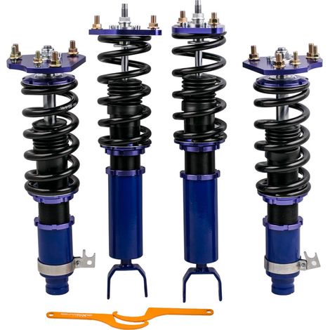 Suspension Coilover Pour Honda Prelude 1992-2001 Amortisseurs Avant + Arrière (1/5)