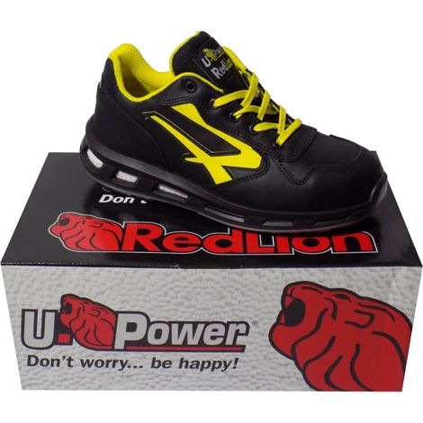 Scarpe Antinfortunistica UPOWER Red Lion BOLT S3 SRC U-Power RedLion pelle nera n. 44 (1/5)
