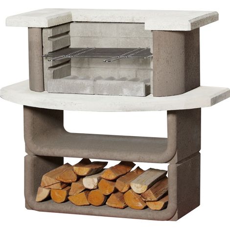 Buschbeck Grillbar Montana BBQ Kohlegrill Holzgrill Holzkohlegrill Grill Gartengrill (1/2)