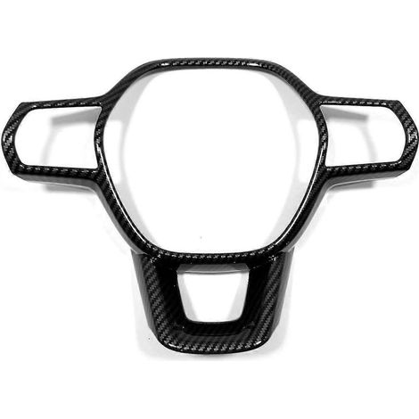Lenkradverkleidung, Innenausstattung, Rahmenzubehör aus ABS-Kunststoff für Honda Civic 11. Generation (2022–2024) – Carbonfaser 2