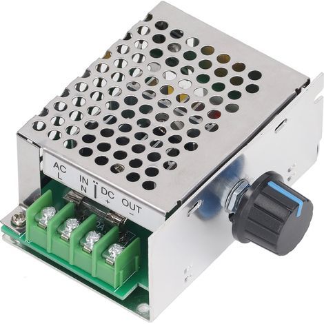 Drehzahlregler für Gleichstrommotoren, 10-A-Schaltbürstensteuerung, AC 220 V Eingang, DC 10–210 V Ausgang (1/5)