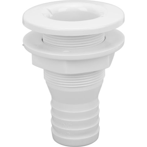 RiToEasysports 1-1/2 Pouces Directement à Travers Un Casque Accessoires pour Marines Installation Facile Matériau Abdominal (White). (1/5)