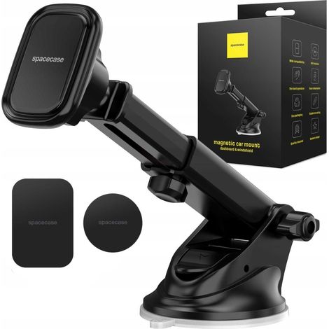 Support voiture Spacecase SC10 magnétique pour tableau de bord/pare-brise noir (1/5)