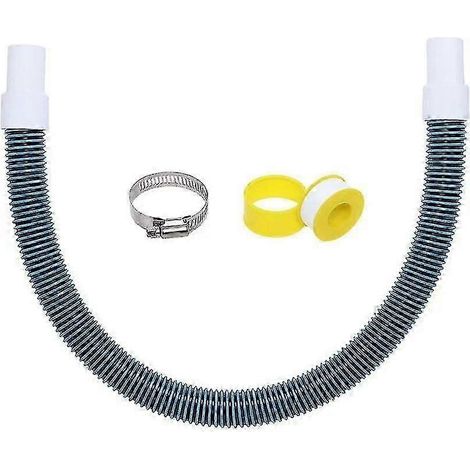 Tuyau d'arrosage compatible de 1 mètre pour piscine enterrée, tuyau d'aspiration, aspirateur de piscine de rechange ( ) (1/5)