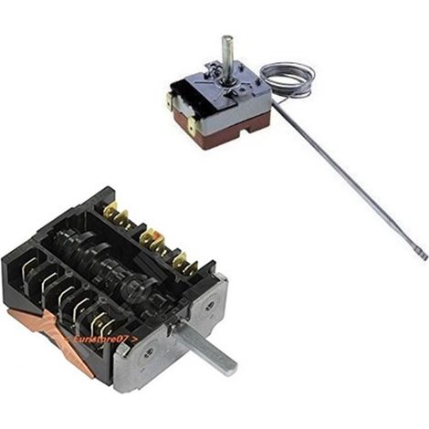 CANDY HOOVER COMMUTATORE ADATTO FORNO 4 + 0 SCATTI + TERMOSTATO FST100 CM 24 (1/2)