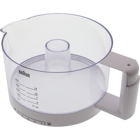 Braun ciotola contenitore succo 400ml spremiagrumi 4161 CJ301AI CJ3000 MPZ6 (1/4)