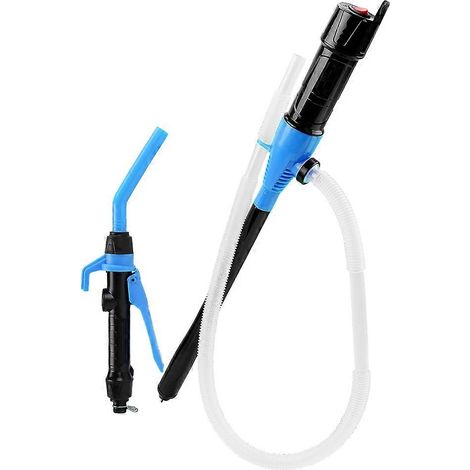 Pompe de transfert à batterie pour voiture Autocycle, pompe à essence/huile avec buse de contrôle de débit, filtre pour liquide, modèle B (1/5)