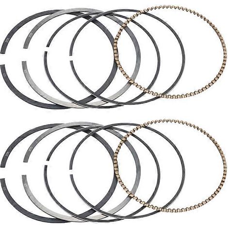 Juego de dos aros de pistón de 62 mm de diámetro para Kawasaki Ninja 250R EX250F 2008-2012, tamaño estándar (（）). (1/5)
