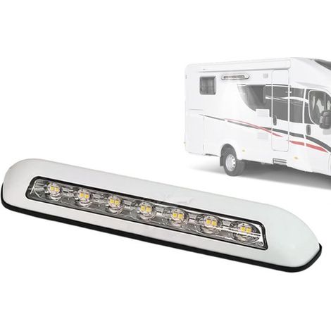 Iluminación LED exterior para autocaravanas，bombilla LED de 8W para autocaravanas，carcasa de bombilla impermeable IP67 para autocaravanas