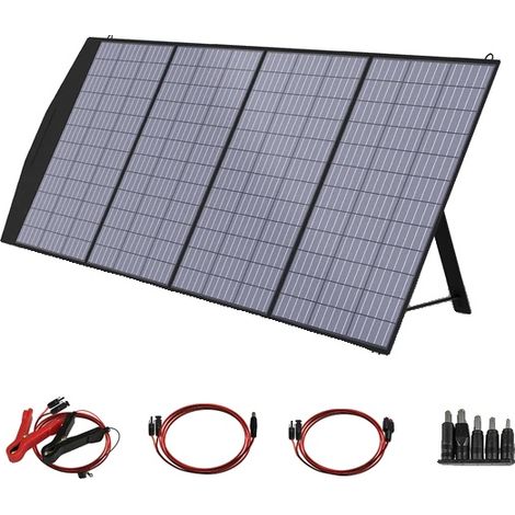 Panneau Solaire, Haute Efficacité, Compatibilité Polyvalente, Panneau solaire 200W (1/2)