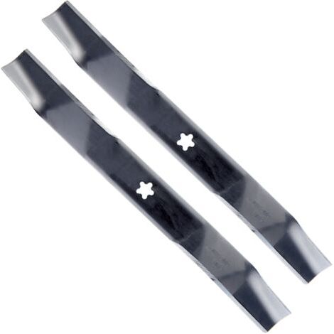 Lames de tondeuse 53 cm – Compatible AYP/Roper, Bernard Loisirs, Husqvarna – Lot de 2 lames mulching pour coupe précise (1/4)