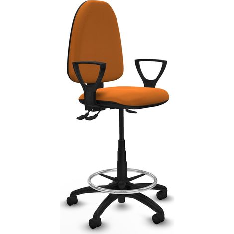Piqueras y Crespo BFN01RN Ergonomischer Bürostuhl Orange