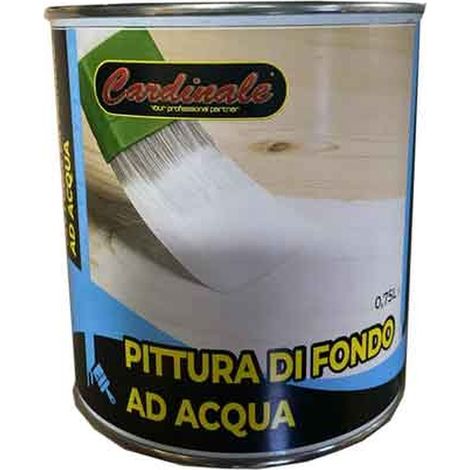 PITTURA DI FONDO ALL'ACQUA CARDINALE 0,75 lt