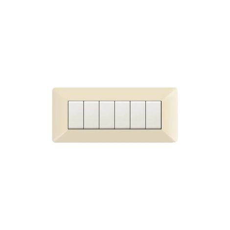 EASY PLACCA MATIX AVORIO 6P
