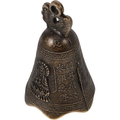 Messing Glocke mit klarem Klang Handliche Tischglocke zum