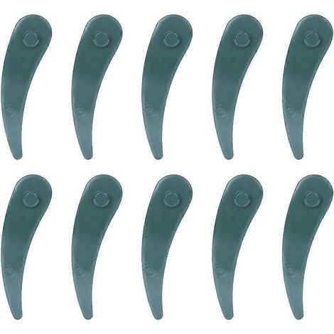 10 Rasenmähermesser aus Kunststoff, vielseitig einsetzbar für Bosch ART 23‑18 Li / 26‑