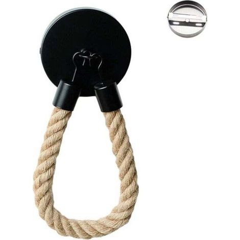 Toilet paper holder without drilling, vintage toilet paper roll holder, matte black toilet paper holder for bathroom and WC MUMU (1/4)
