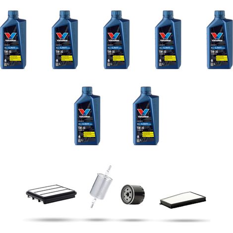 Kit tagliando 4 FILTRI e 7L OLIO compatibile con Chevrolet Epica 2.0i 24V 105kw dal 2006 al 2011 (1/5)